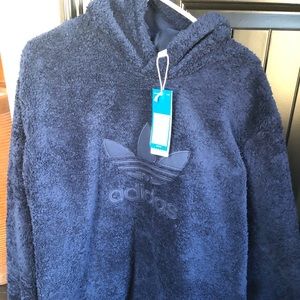 Adidas fur hoodie